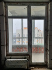 Балконний блок (двері + вікно) - 2 комплекти