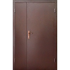Тамбурні двостулкові металеві вхідні двері Техно 2