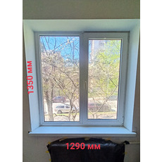 Вікно пластикове 1290*1350 б/в