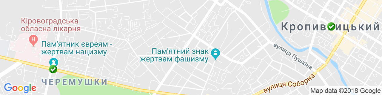 Карта об'єктів компанії Бортник Карта об'єктів компанії Бортник