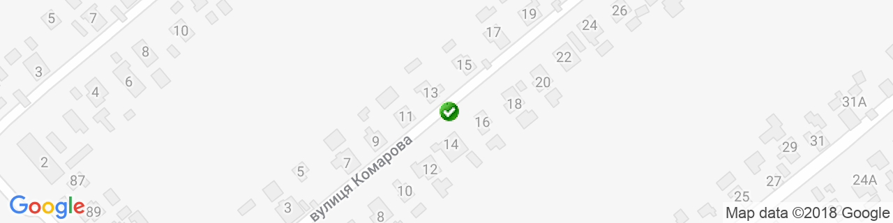 Карта объектов компании Коломиец Карта объектов компании Коломиец