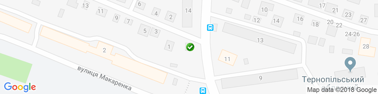 Карта об'єктів компанії Мілано