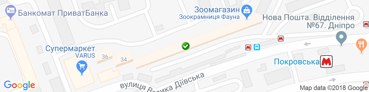 Карта объектов компании Новый Дом