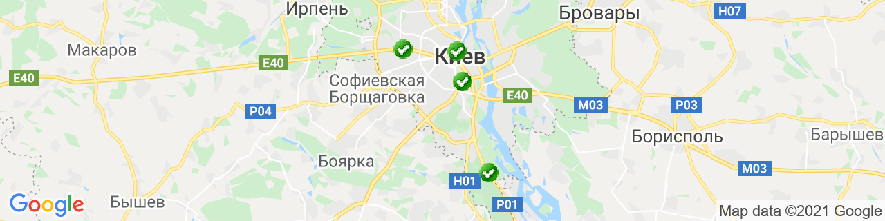 Карта об'єктів компанії ПК Партнер Карта об'єктів компанії ПК Партнер