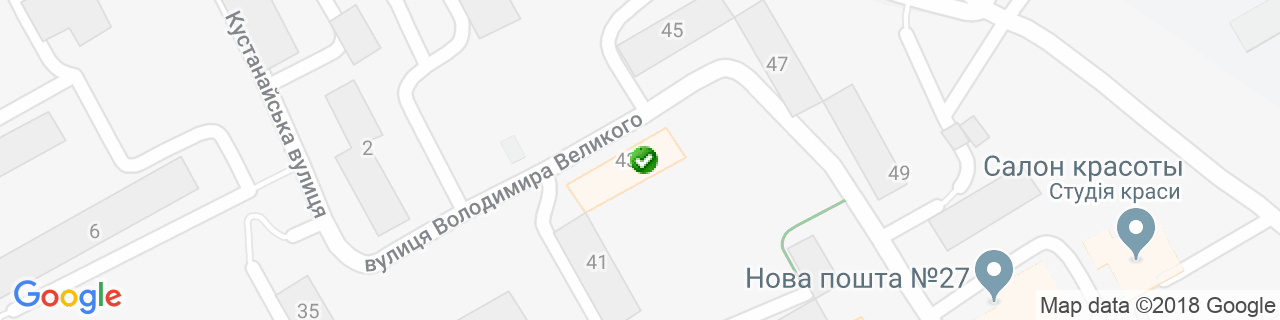 Карта объектов компании Рудчик В. Л. Карта объектов компании Рудчик В. Л.