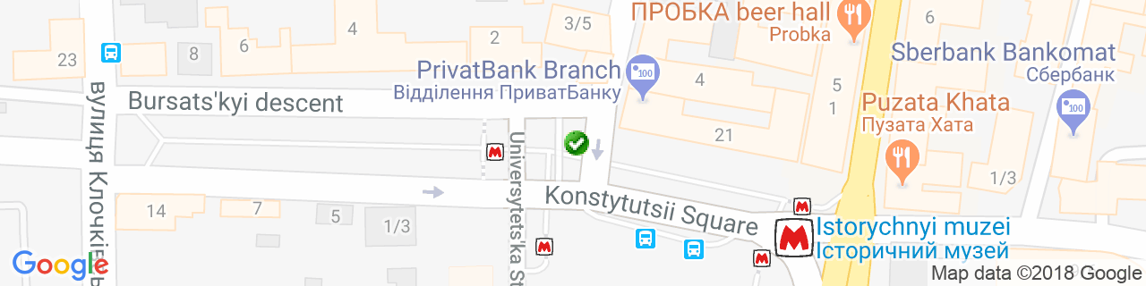 Map of facilities Okna - Safary Map of facilities Okna - Safary