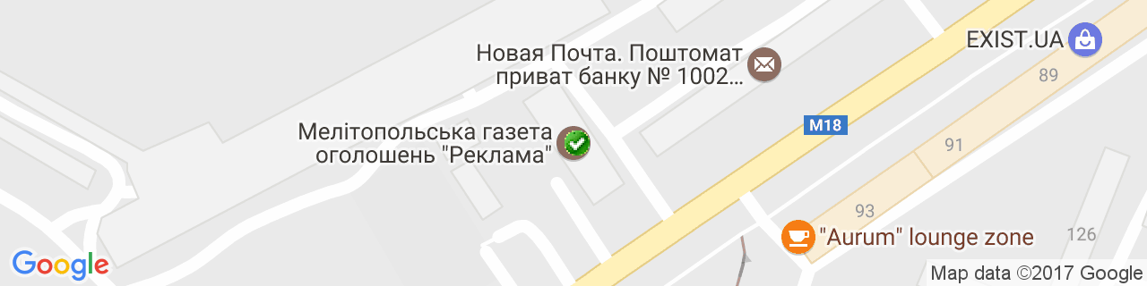 Карта объектов компании Технохолл Карта объектов компании Технохолл