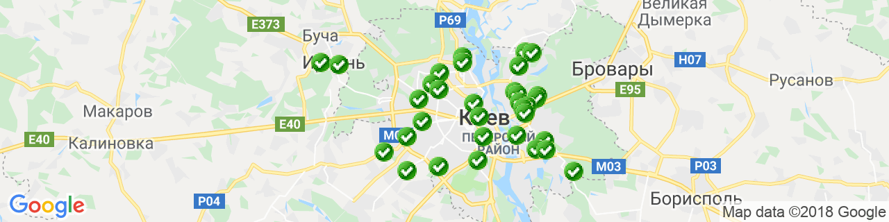 Карта объектов компании СК Карта объектов компании СК
