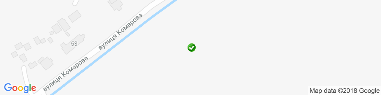 Карта об'єктів компанії Vikon